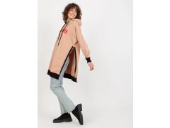 Dlouhá mikina VI BL 327.70P hnědá - FPrice 1