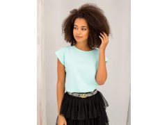 Dámské tričko RV TS 4833.70P mentolové - Basic 4