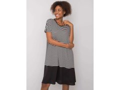 Dámské šaty TO-SK-1630.71P Černá s&nbsp;bílou - FPrice 1