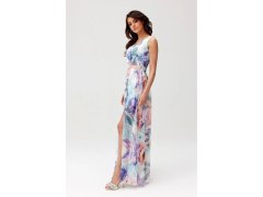 Denní šaty SUK477-195908 tyrkysové - Roco Fashion 1