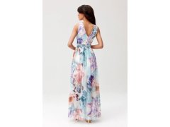 Denní šaty SUK477-195908 tyrkysové - Roco Fashion 3