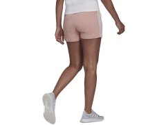 Dámské teplákové šortky W HD1809 růžovo-bílé - Adidas 2