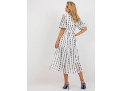 Dámské šaty LK SK 508963 1.38 Bílá s&nbsp;černou - Lakerta 1
