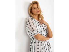 Dámské šaty LK SK 508963 1.38 Bílá s&nbsp;černou - Lakerta 2