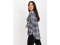 Dámská halenka D70039Z11082A tmavě šedá - FPrice 2