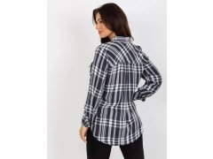 Dámská halenka D70039Z11082A tmavě šedá - FPrice 4