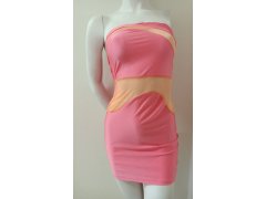 Dámské sexy šaty ISF2213 růžové - Koucla 1