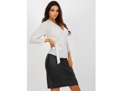 Dámská halenka LK BZ 507364.87P Ecru s&nbsp;třpyt kamínky - FPrice 6