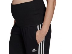 Dámské těhotenské kalhoty / tepláky Essentials W GS8614 Černá s bílou - Adidas 4