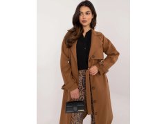 Dámský kabát TW EN BI 2209.71P Hnědá velbloudí - Och Bella 1