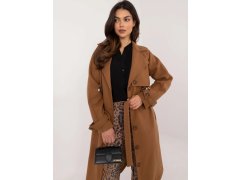 Dámský kabát TW EN BI 2209.71P Hnědá velbloudí - Och Bella 5