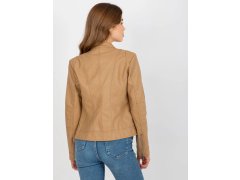 Dámská krátká bunda NM DE KR HX 2838.95P Hnědá velbloud - FPrice 2