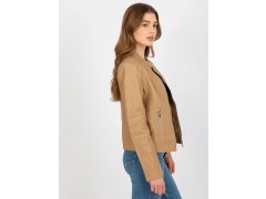 Dámská krátká bunda NM DE KR HX 2838.95P Hnědá velbloud - FPrice 4