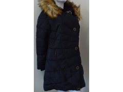 Dámská zimní bunda W703 černá - MHM 2