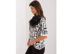 Dámská halenka LK BZ 509697.27 Ecru s&nbsp;černou - FPrice 3