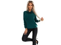 Dámská halenka 140-24 Tmavě zelená - Numoco 3