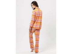Dámské pyžamo LNS 473 B24 oranžové - Key 2