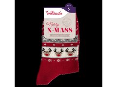 Vánoční ponožky X-Mas Merry - Bellinda 1