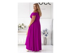 Dlouhé šaty model 208858 fialové - With You 2