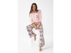 Dámské pyžamo 348 BIG J/25 růžové - Luna 1