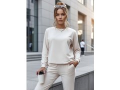 Dámská tepláková souprava MILIAN AY0819 béžová - FashionStreet 1