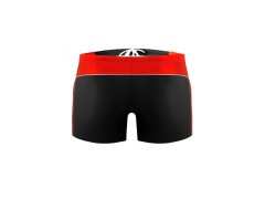 Plavecké boxerky 384 černo-červené - Sesto Senso 1