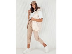 Dámská prošívaná vesta COLINE TY4114 bílá - FashionStreet 3