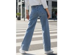Dámské široké džíny UY2871 modré - FashionStreet 1