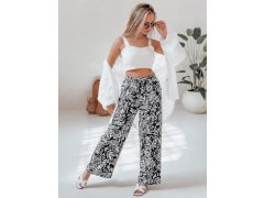 Dámské kalhoty uy2634 TROPICAL SUN černo-krémové - FashionStreet 3