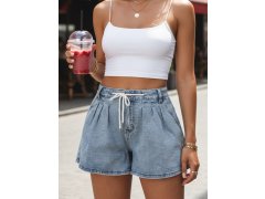 Dámské džínové šortky SY0552 modré - FashionStreet 1