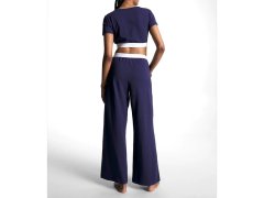 Dámské tepláky Long Jersey Pants UW0UW04349-C87 - Tommy Hilfiger 1