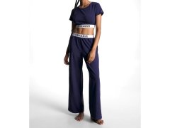 Dámské tepláky Long Jersey Pants UW0UW04349-C87 - Tommy Hilfiger 2
