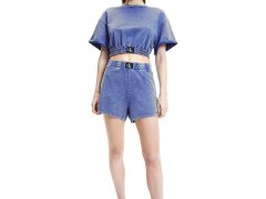 Dámské šortky KW0KW01781-C8H - Calvin Klein 2