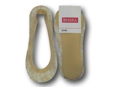 Dámské ponožky baleríny - silikon, krajka 1092 2