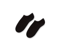 Hladké dámské bavlněné ponožky 007 7