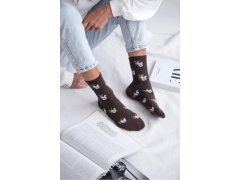 DÁMSKÉ PONOŽKY S HLAVOU MEDVÍDKA SE STÍNEM 0200.142 2