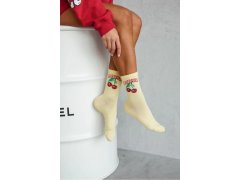 DÁMSKÉ PONOŽKY TŘEŠNĚ 0200.163 1