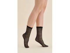 TENKÉ PONOŽKY - VZOR LOMA 1