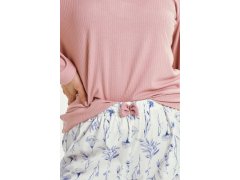 3456 DÁMSKÉ DLOUHÉ PYŽAMO CAROLINE M-XL 1