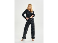 3440 DÁMSKÉ DLOUHÉ PYŽAMO MINA S-XL 1