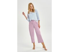 3448 DÁMSKÉ DLOUHÉ PYŽAMO DEBORA M-XL 2