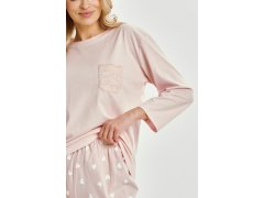 3442 DÁMSKÉ DLOUHÉ PYŽAMO NORI S-XL 1