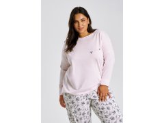 3466 DÁMSKÉ DLOUHÉ PYŽAMO ELLA 4XL-6XL 1