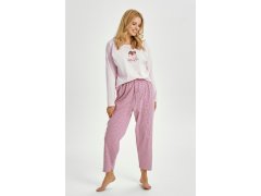3434 DÁMSKÉ DLOUHÉ PYŽAMO ELISA S-XL 3