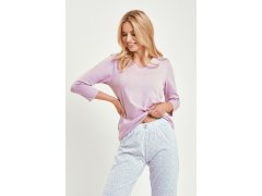 3458 DÁMSKÉ DLOUHÉ PYŽAMO ANDREA S-XL 2