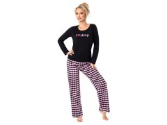 DÁMSKÉ DLOUHÉ PYŽAMO NA SPANÍ 2