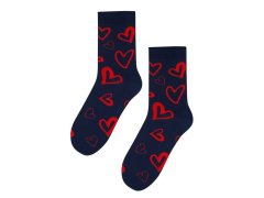 PERFECT MAN-CASUAL Valentýnské vzorované ponožky 1
