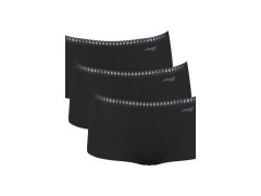 SLOGGI GO CRUSH SHORT 3PACK BLACK 3