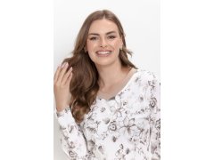 3630 DÁMSKÉ DLOUHÉ PYŽAMO SELMIA M–XL 1