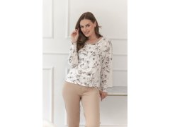 3630 DÁMSKÉ DLOUHÉ PYŽAMO SELMIA M–XL 2